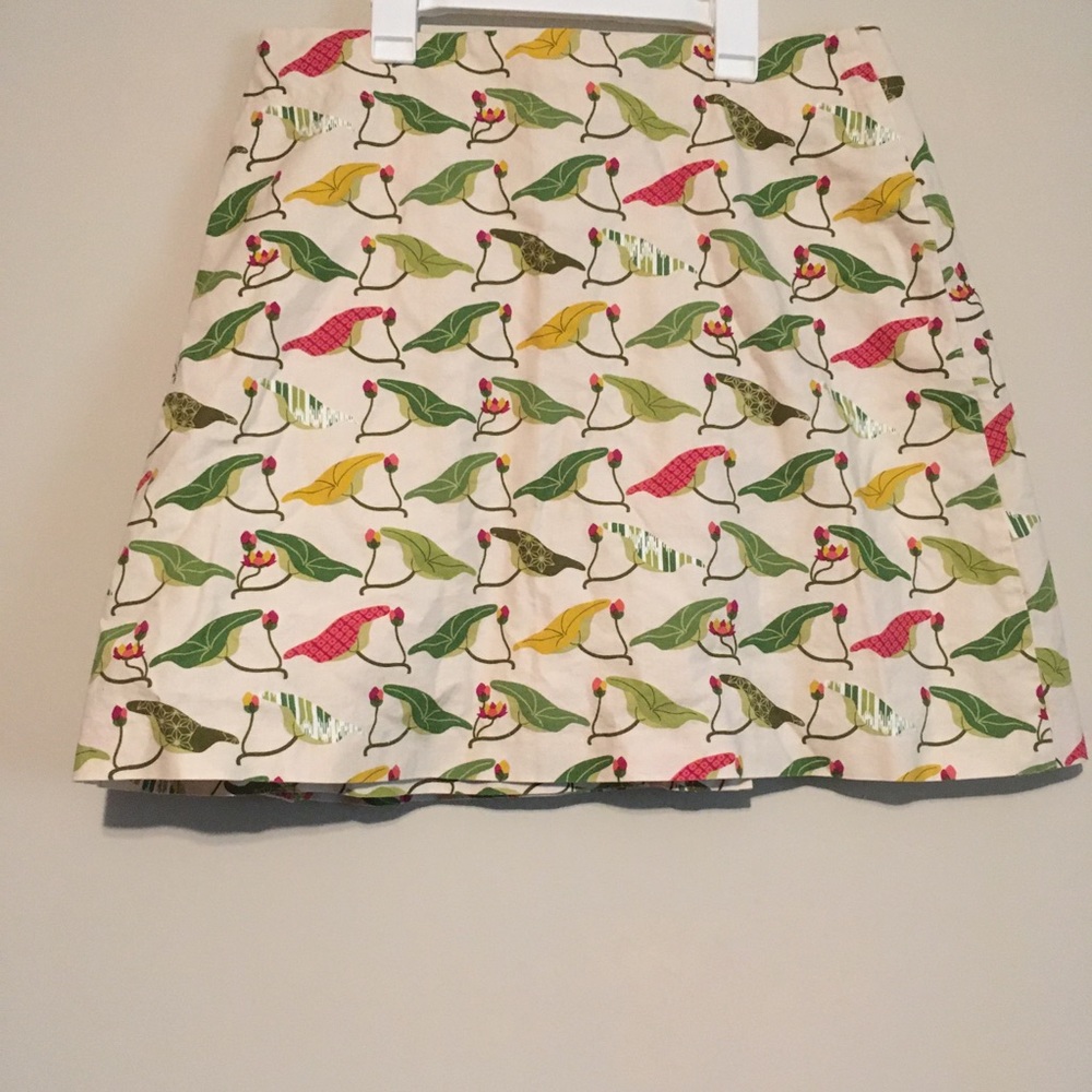 Anthropologie bow & arrow Atlantic ivy wrap skirt